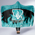 Personalised BBL Brisbane Heat Hooded Blanket 2nd Champions 2024 New History