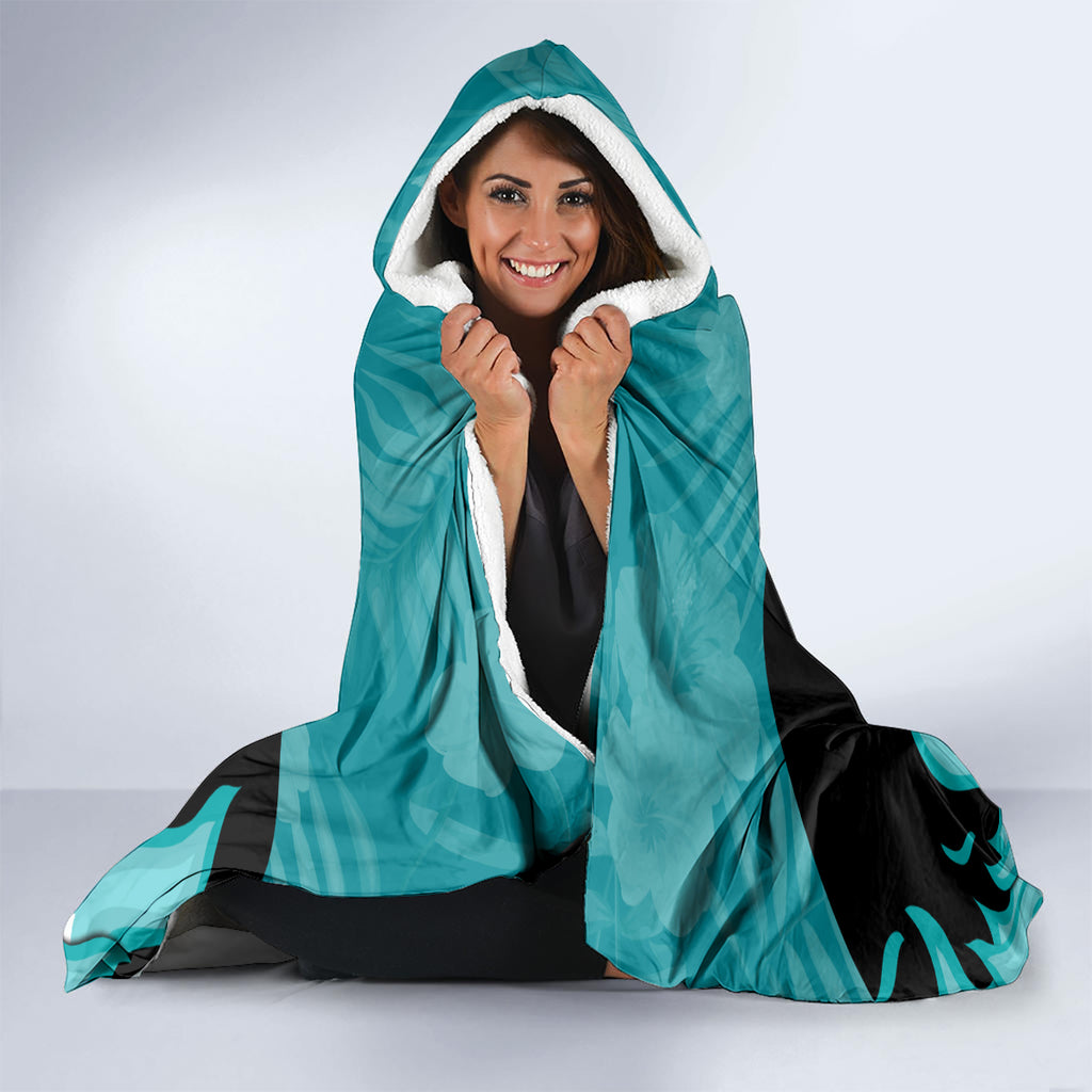 Personalised BBL Brisbane Heat Hooded Blanket 2nd Champions 2024 New History