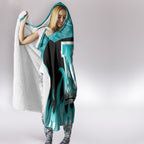 Personalised BBL Brisbane Heat Hooded Blanket 2nd Champions 2024 New History