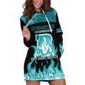 Personalised BBL Brisbane Heat Hoodie Dress 2nd Champions 2024 New History