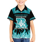 Personalised BBL Brisbane Heat Kid Hawaiian Shirt 2nd Champions 2024 New History