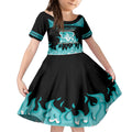 Personalised BBL Brisbane Heat Kid Short Sleeve Dress 2nd Champions 2024 New History