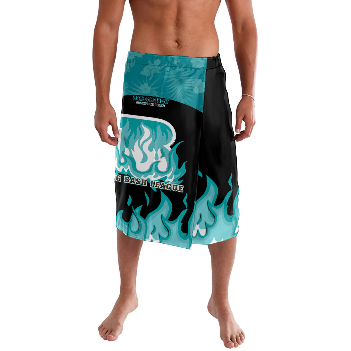 Personalised BBL Brisbane Heat Lavalava 2nd Champions 2024 New History