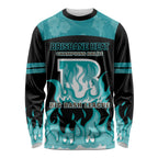 Personalised BBL Brisbane Heat Long Sleeve Shirt 2nd Champions 2024 New History