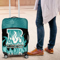 Personalised BBL Brisbane Heat Luggage Cover 2nd Champions 2024 New History