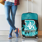 Personalised BBL Brisbane Heat Luggage Cover 2nd Champions 2024 New History