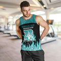 Personalised BBL Brisbane Heat Men Tank Top 2nd Champions 2024 New History