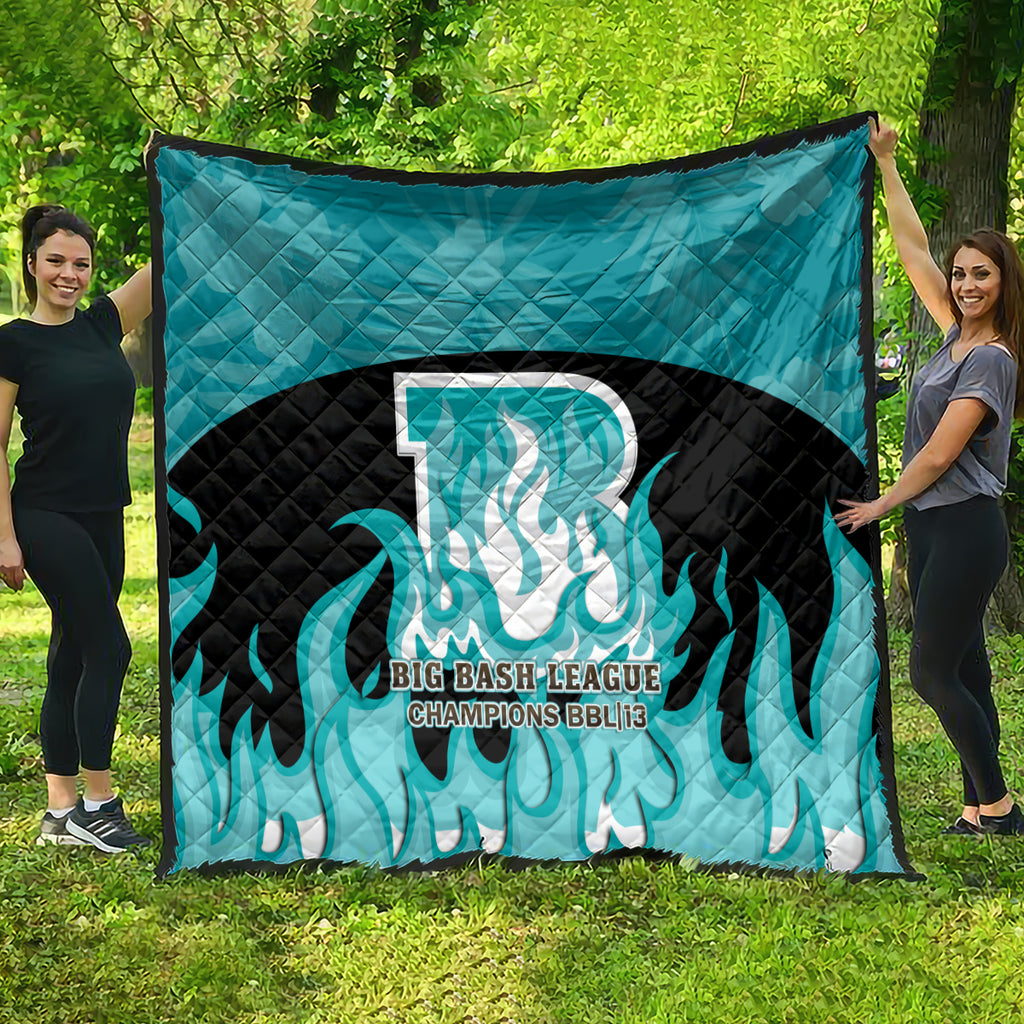 Personalised BBL Brisbane Heat Quilt 2nd Champions 2024 New History