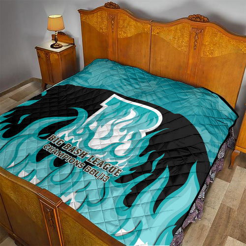 Personalised BBL Brisbane Heat Quilt 2nd Champions 2024 New History