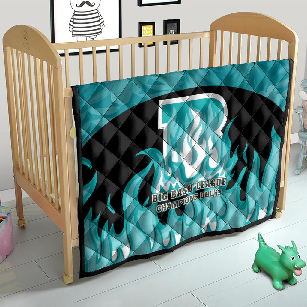Personalised BBL Brisbane Heat Quilt 2nd Champions 2024 New History