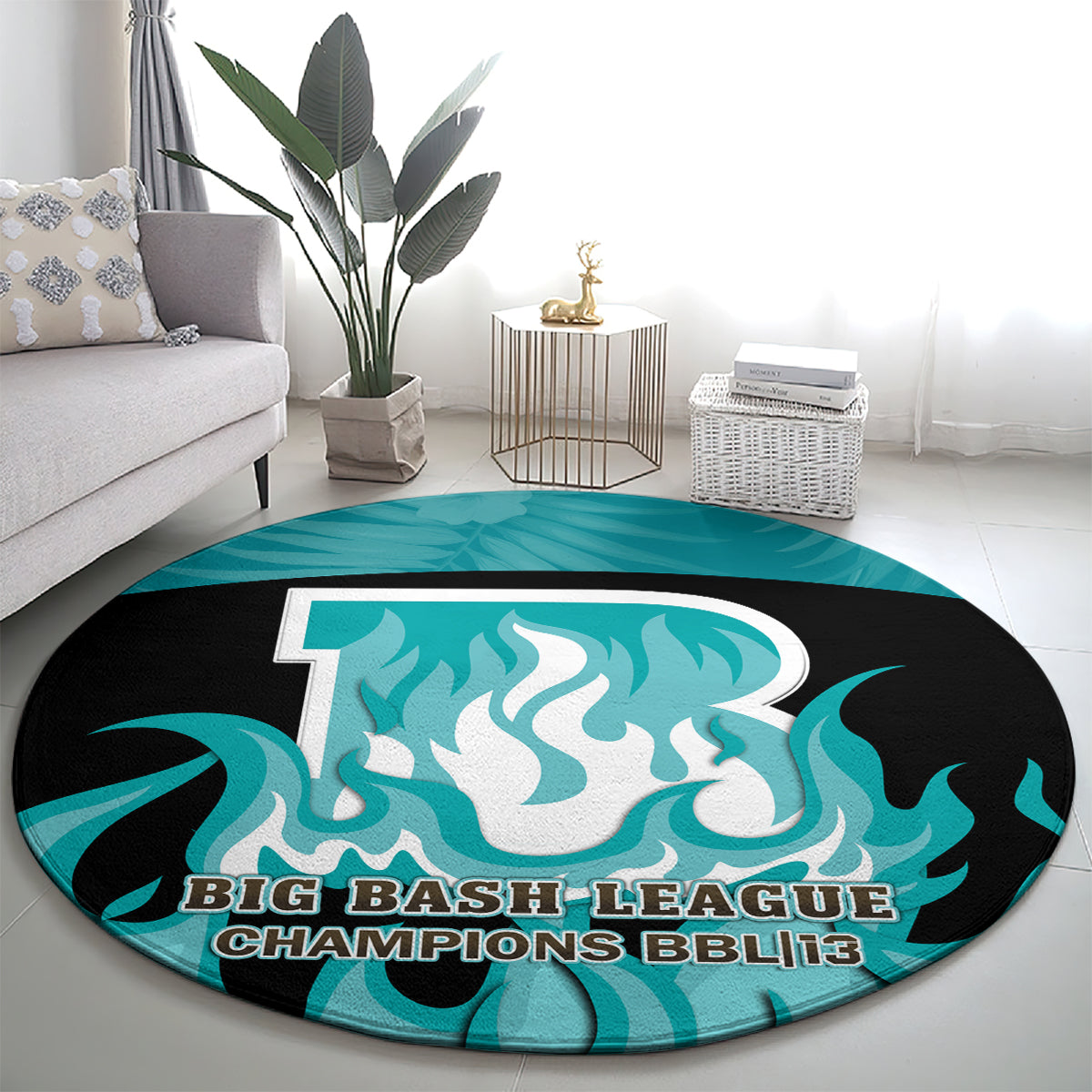 Personalised BBL Brisbane Heat Round Carpet 2nd Champions 2024 New History