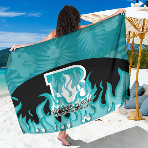Personalised BBL Brisbane Heat Sarong 2nd Champions 2024 New History