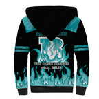 Personalised BBL Brisbane Heat Sherpa Hoodie 2nd Champions 2024 New History