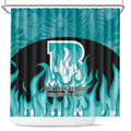 Personalised BBL Brisbane Heat Shower Curtain 2nd Champions 2024 New History