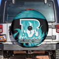 Personalised BBL Brisbane Heat Spare Tire Cover 2nd Champions 2024 New History
