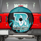 Personalised BBL Brisbane Heat Spare Tire Cover 2nd Champions 2024 New History