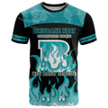 Personalised BBL Brisbane Heat T Shirt 2nd Champions 2024 New History