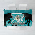 Personalised BBL Brisbane Heat Tablecloth 2nd Champions 2024 New History