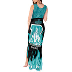 Personalised BBL Brisbane Heat Tank Maxi Dress 2nd Champions 2024 New History