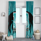 Personalised BBL Brisbane Heat Window Curtain 2nd Champions 2024 New History