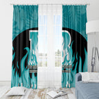 Personalised BBL Brisbane Heat Window Curtain 2nd Champions 2024 New History