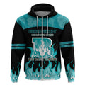 Personalised BBL Brisbane Heat Zip Hoodie 2nd Champions 2024 New History