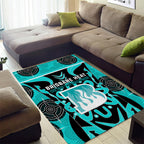 Custom Brisbane Heat Area Rug We Are The Champions Aboriginal Art