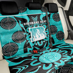 Custom Brisbane Heat Back Car Seat Cover We Are The Champions Aboriginal Art
