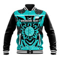 Custom Brisbane Heat Baseball Jacket We Are The Champions Aboriginal Art
