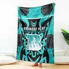 Custom Brisbane Heat Blanket We Are The Champions Aboriginal Art