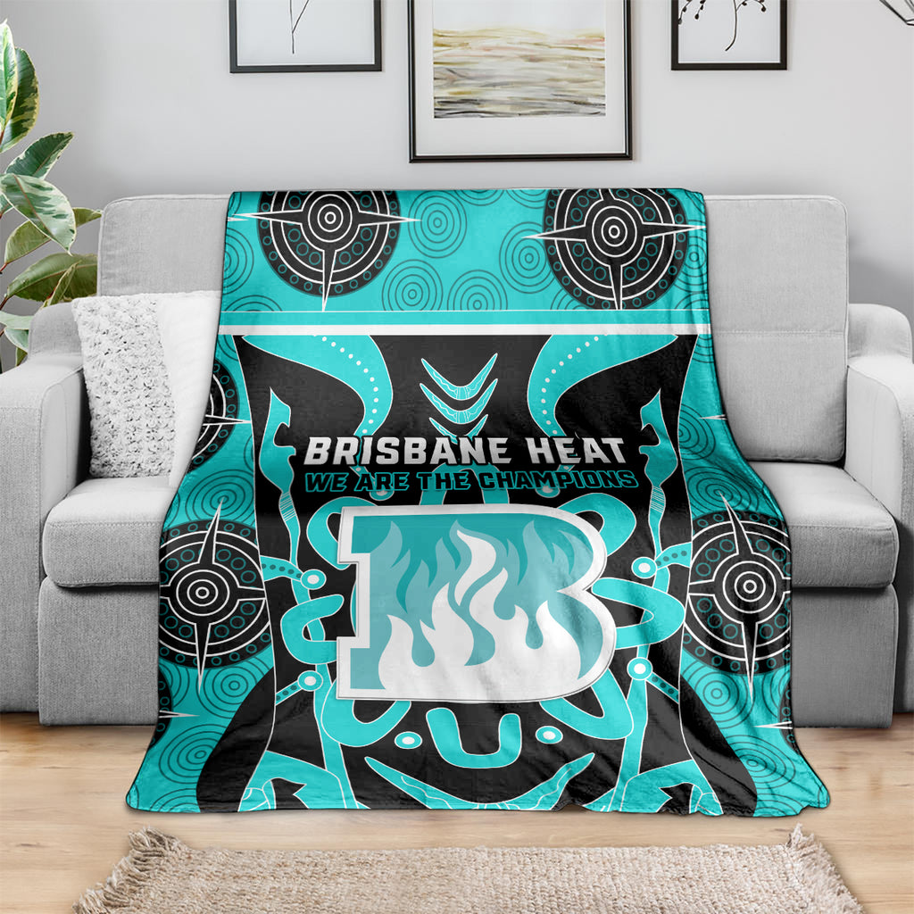 Custom Brisbane Heat Blanket We Are The Champions Aboriginal Art