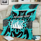 Custom Brisbane Heat Blanket We Are The Champions Aboriginal Art