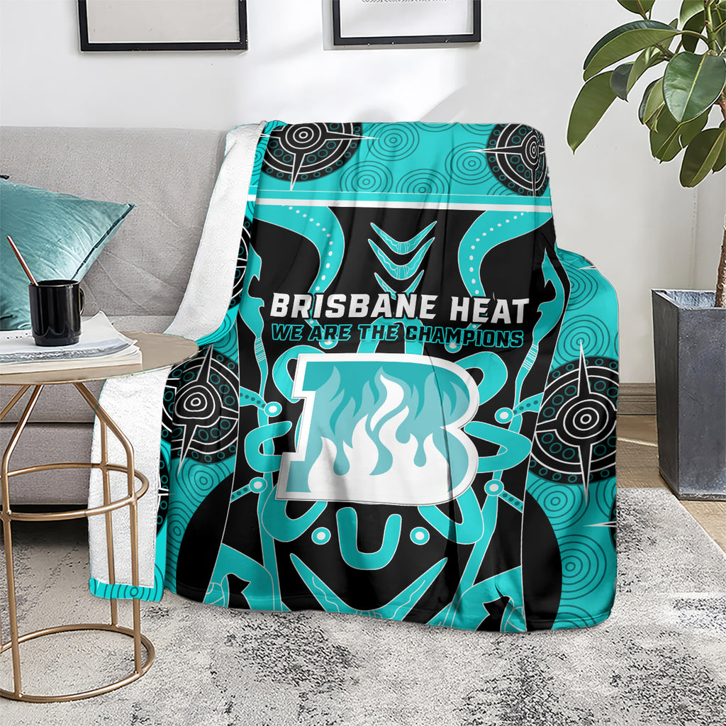 Custom Brisbane Heat Blanket We Are The Champions Aboriginal Art