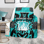 Custom Brisbane Heat Blanket We Are The Champions Aboriginal Art