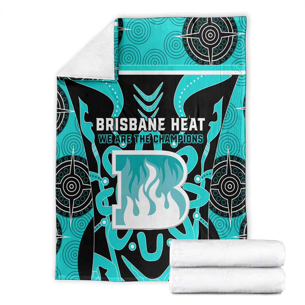 Custom Brisbane Heat Blanket We Are The Champions Aboriginal Art
