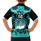 Custom Brisbane Heat Family Matching Long Sleeve Bodycon Dress and Hawaiian Shirt We Are The Champions Aboriginal Art