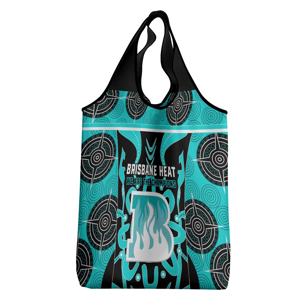 Brisbane Heat Grocery Bag We Are The Champions Aboriginal Art