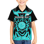 Custom Brisbane Heat Hawaiian Shirt We Are The Champions Aboriginal Art
