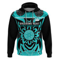 Custom Brisbane Heat Hoodie We Are The Champions Aboriginal Art