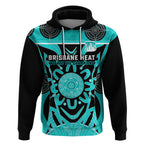 Custom Brisbane Heat Hoodie We Are The Champions Aboriginal Art