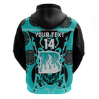 Custom Brisbane Heat Hoodie We Are The Champions Aboriginal Art