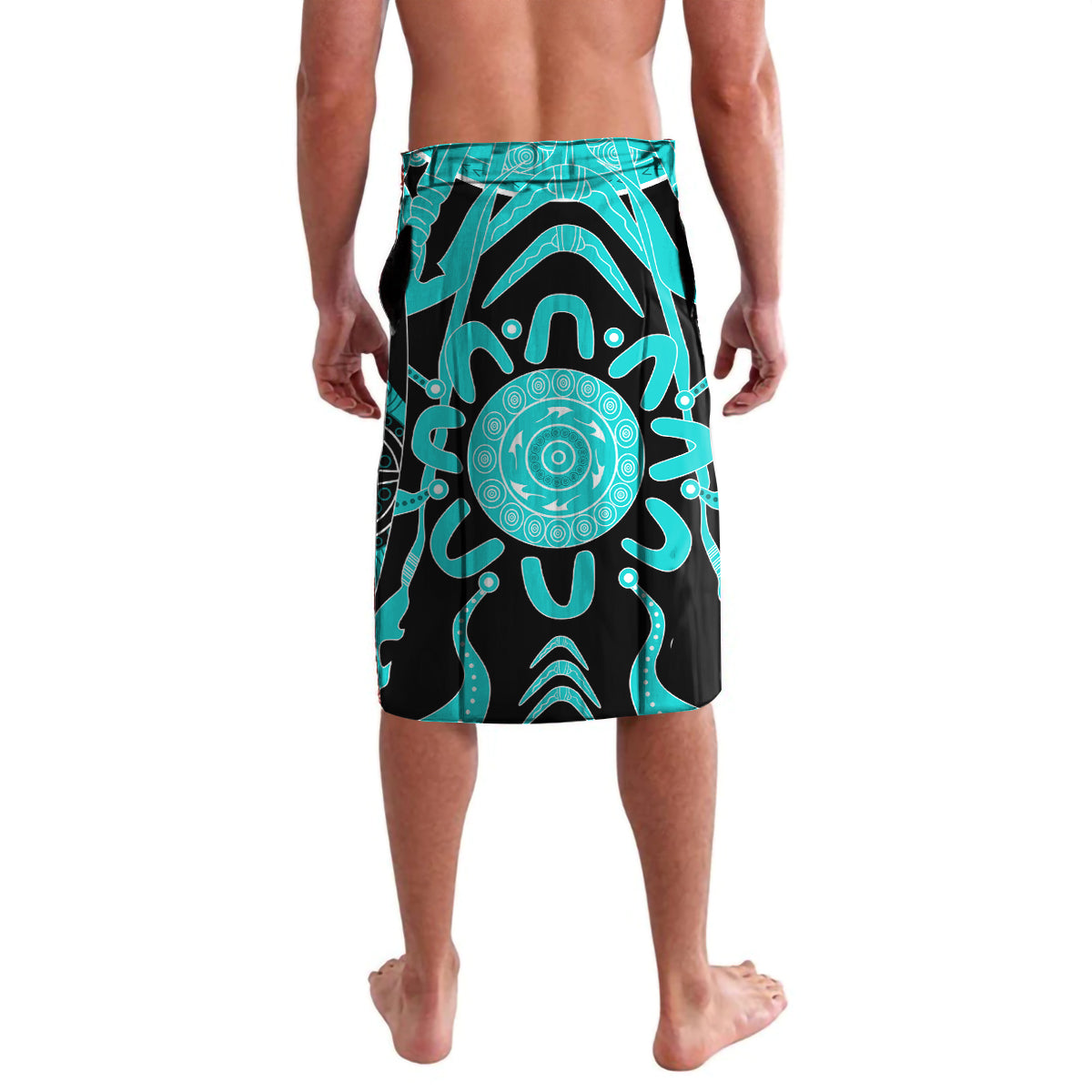 Custom Brisbane Heat Lavalava We Are The Champions Aboriginal Art