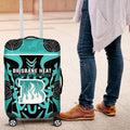 Custom Brisbane Heat Luggage Cover We Are The Champions Aboriginal Art