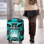 Custom Brisbane Heat Luggage Cover We Are The Champions Aboriginal Art