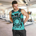 Custom Brisbane Heat Men Tank Top We Are The Champions Aboriginal Art