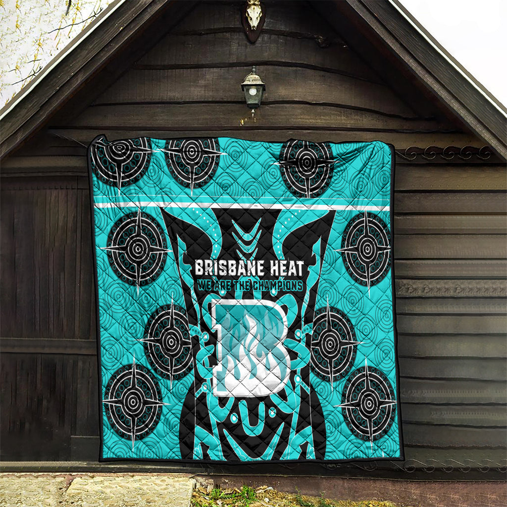 Custom Brisbane Heat Quilt We Are The Champions Aboriginal Art