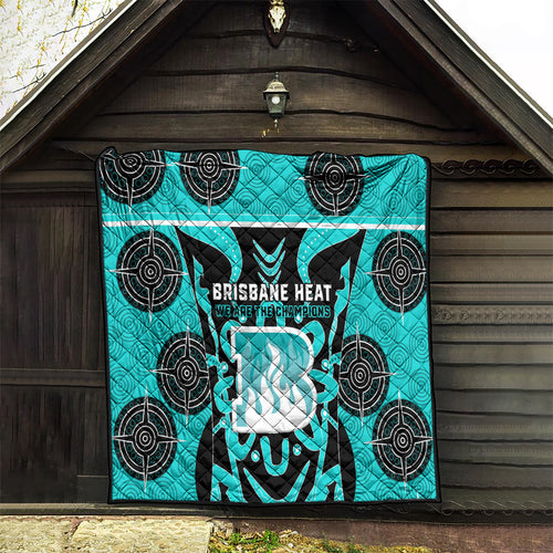 Custom Brisbane Heat Quilt We Are The Champions Aboriginal Art
