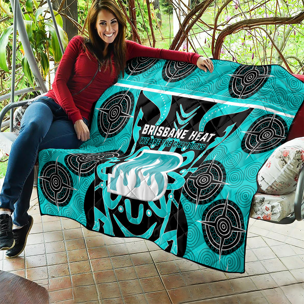 Custom Brisbane Heat Quilt We Are The Champions Aboriginal Art