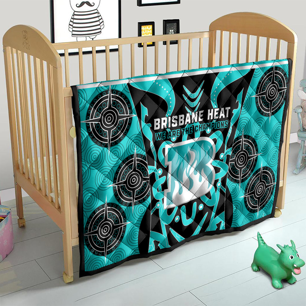 Custom Brisbane Heat Quilt We Are The Champions Aboriginal Art