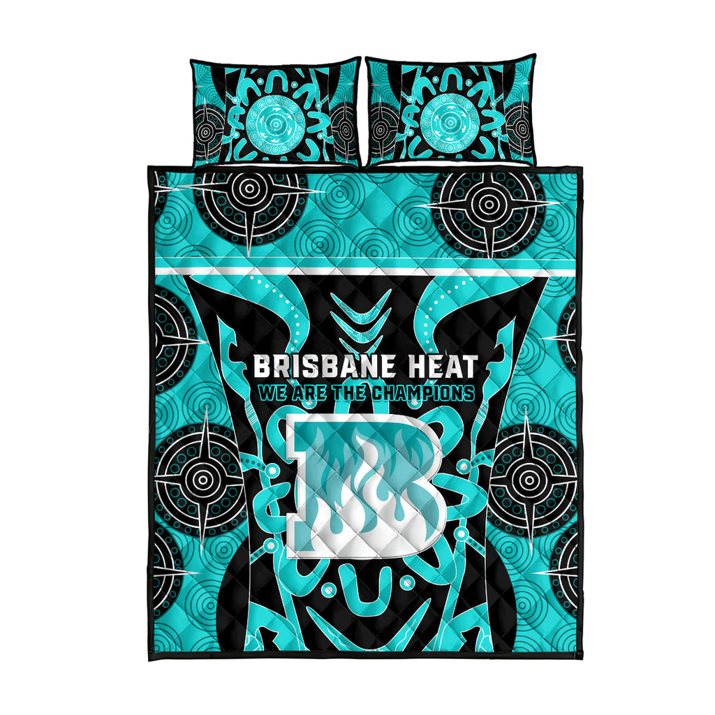 Custom Brisbane Heat Quilt Bed Set We Are The Champions Aboriginal Art